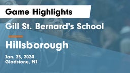 Gill St. Bernard's School vs Hillsborough  Game Highlights - Jan. 25, 2024