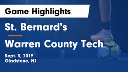 St. Bernard's  vs Warren County Tech Game Highlights - Sept. 3, 2019