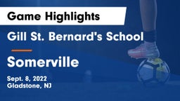 Gill St. Bernard's School vs Somerville  Game Highlights - Sept. 8, 2022