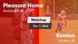 Matchup: Pleasant Home vs. Kinston  2016