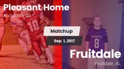 Matchup: Pleasant Home vs. Fruitdale  2017