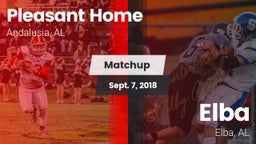 Matchup: Pleasant Home vs. Elba  2018