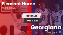 Matchup: Pleasant Home vs. Georgiana  2018