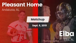 Matchup: Pleasant Home vs. Elba  2019
