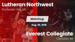 Matchup: Lutheran Northwest vs. Everest Collegiate  2018