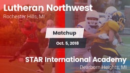 Matchup: Lutheran Northwest vs. STAR International Academy 2018