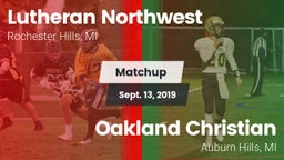 Matchup: Lutheran Northwest vs. Oakland Christian  2019
