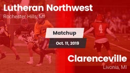 Matchup: Lutheran Northwest vs. Clarenceville  2019