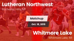 Matchup: Lutheran Northwest vs. Whitmore Lake  2019