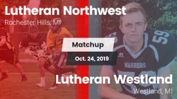 Matchup: Lutheran Northwest vs. Lutheran  Westland 2019