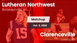 Matchup: Lutheran Northwest vs. Clarenceville  2020