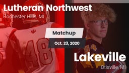 Matchup: Lutheran Northwest vs. Lakeville  2020