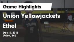 Union Yellowjackets vs Ethel Game Highlights - Dec. 6, 2019