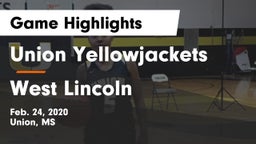 Union Yellowjackets vs West Lincoln Game Highlights - Feb. 24, 2020