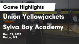 Union Yellowjackets vs Sylva Bay Academy  Game Highlights - Dec. 22, 2020