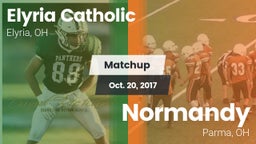 Matchup: Elyria Catholic High vs. Normandy  2017