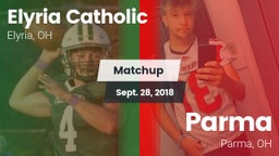 Matchup: Elyria Catholic High vs. Parma  2018