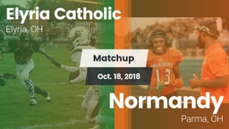 Matchup: Elyria Catholic High vs. Normandy  2018