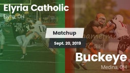 Matchup: Elyria Catholic High vs. Buckeye  2019