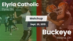 Matchup: Elyria Catholic High vs. Buckeye  2019