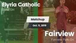 Matchup: Elyria Catholic High vs. Fairview  2019