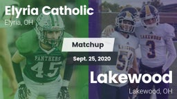 Matchup: Elyria Catholic High vs. Lakewood  2020