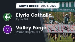 Recap: Elyria Catholic  vs. Valley Forge  2020