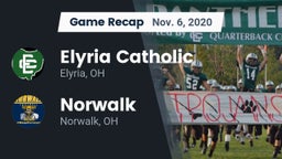 Recap: Elyria Catholic  vs. Norwalk  2020