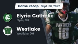 Recap: Elyria Catholic  vs. Westlake  2022