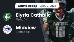 Recap: Elyria Catholic  vs. Midview  2022