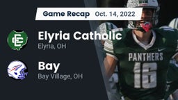 Recap: Elyria Catholic  vs. Bay  2022