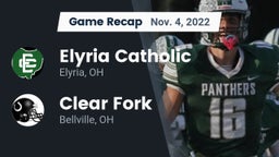 Recap: Elyria Catholic  vs. Clear Fork  2022
