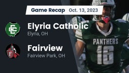 Recap: Elyria Catholic  vs. Fairview  2023