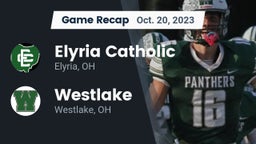 Recap: Elyria Catholic  vs. Westlake  2023