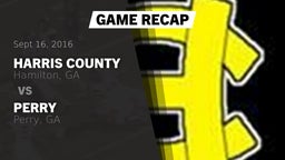 Recap: Harris County  vs. Perry  2016