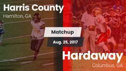 Matchup: Harris County vs. Hardaway  2017