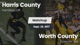Matchup: Harris County vs. Worth County  2017