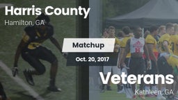 Matchup: Harris County vs. Veterans  2017