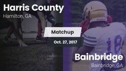 Matchup: Harris County vs. Bainbridge  2017
