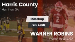 Matchup: Harris County vs. WARNER ROBINS  2018