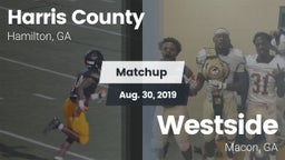 Matchup: Harris County vs. Westside  2019