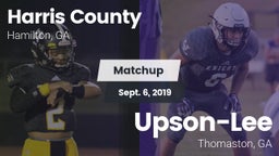 Matchup: Harris County vs. Upson-Lee  2019
