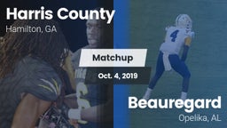 Matchup: Harris County vs. Beauregard  2019