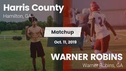Matchup: Harris County vs. WARNER ROBINS  2019