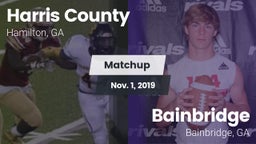 Matchup: Harris County vs. Bainbridge  2019