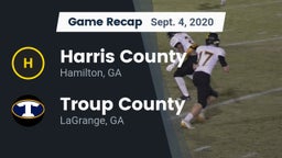 Recap: Harris County  vs. Troup County  2020