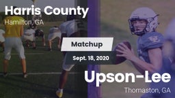Matchup: Harris County vs. Upson-Lee  2020