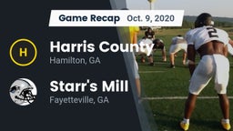 Recap: Harris County  vs. Starr's Mill  2020