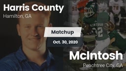 Matchup: Harris County vs. McIntosh  2020