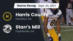 Recap: Harris County  vs. Starr's Mill  2021